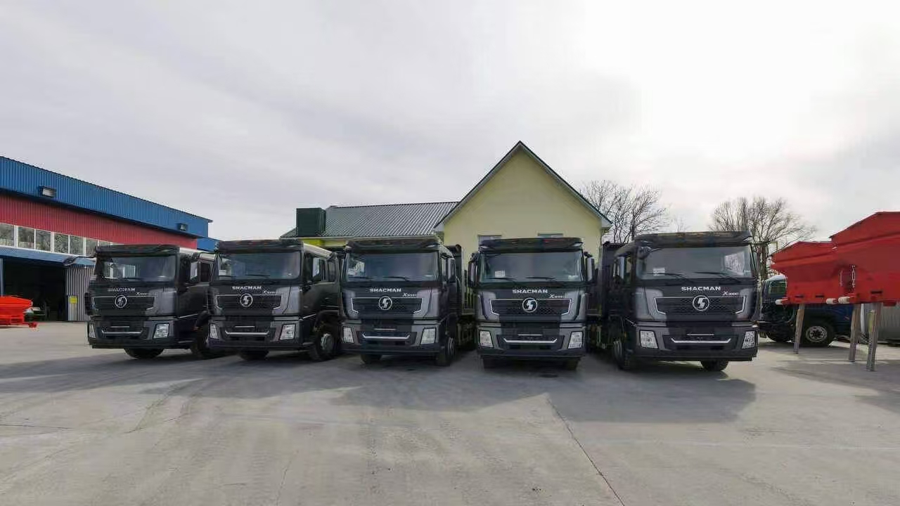 Shaanxi Automobile Delonghi X3000, asematyyppi 6x4 akseliväli 3975+1400 mm,