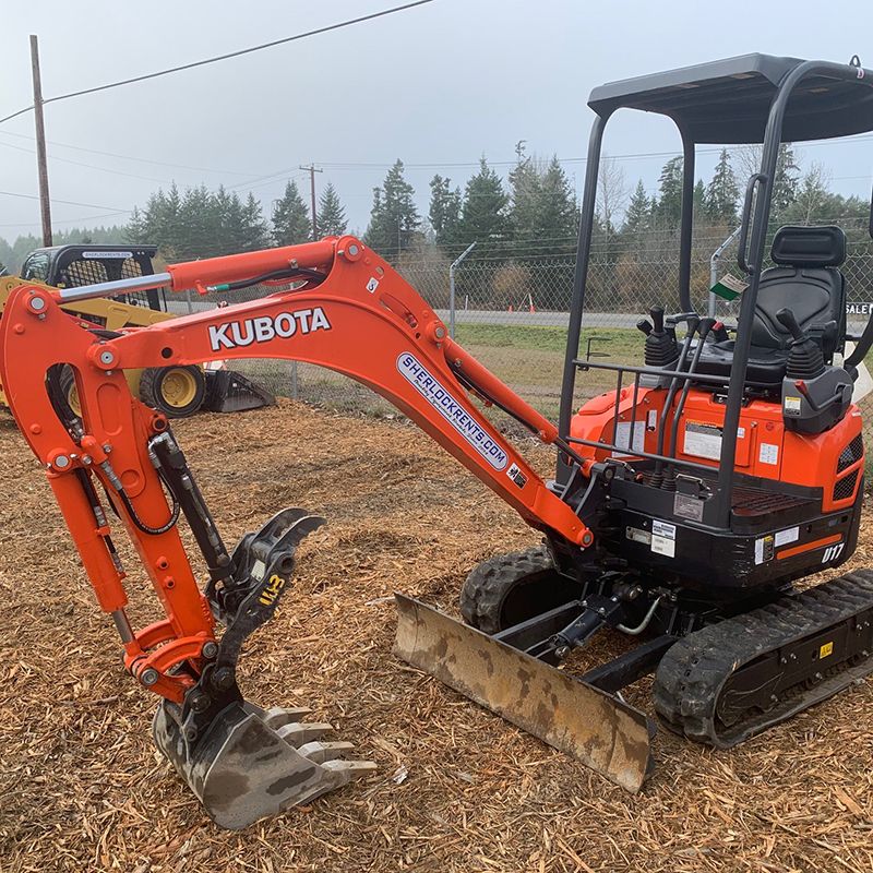 Käytetty Rxcavator Kubota KX155 kaivinkone